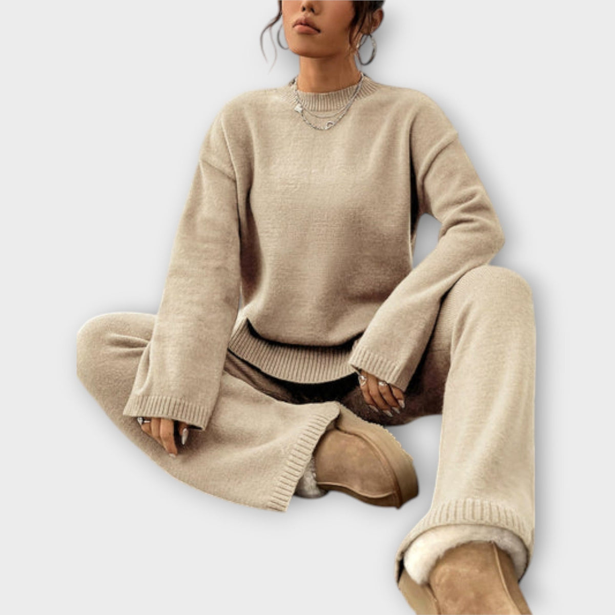 Marie – Ribbed Set