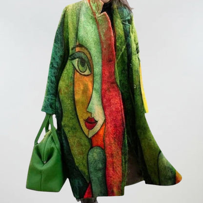 Caroline - Elegant Longline Coat
