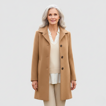 Claire – Classic Wool Blend Coat