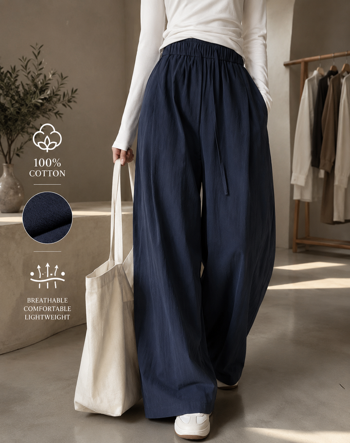 Breathable Cotton Lounge Pants