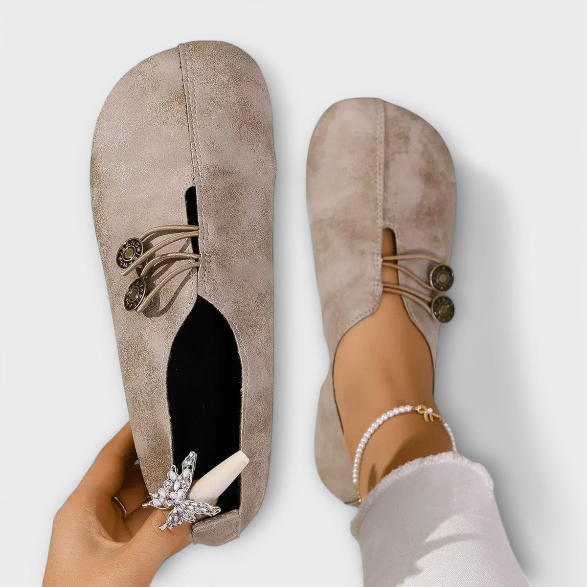 Noira – Suede Loafers