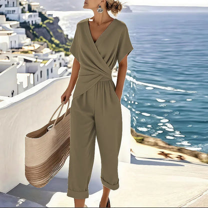 Emily - Elegant Two-Piece Summer Set