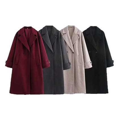 Elora - Longline Luxe Coat