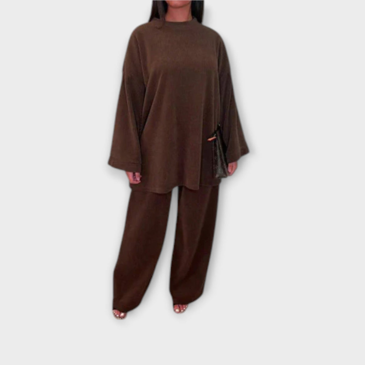 Ingrid - Plus Size Set - Ribbed Style